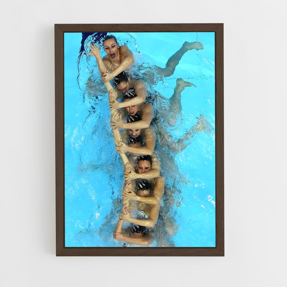 Poster L'Explosion d'Or – affiche Plongeon synchronisé (vue 5)